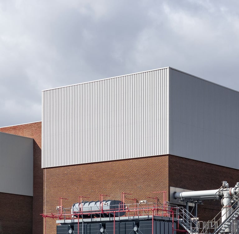 Imagem de uma planta industrial