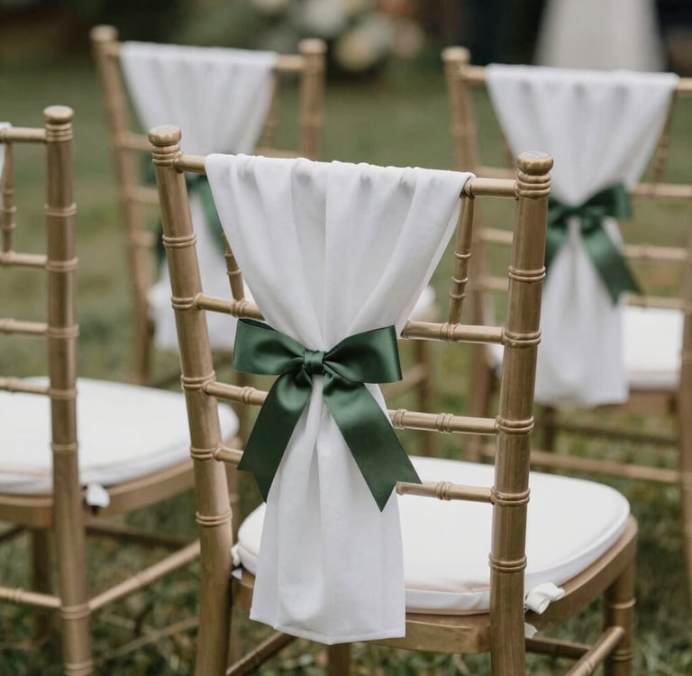 person showing brown bamboo-themed chairs