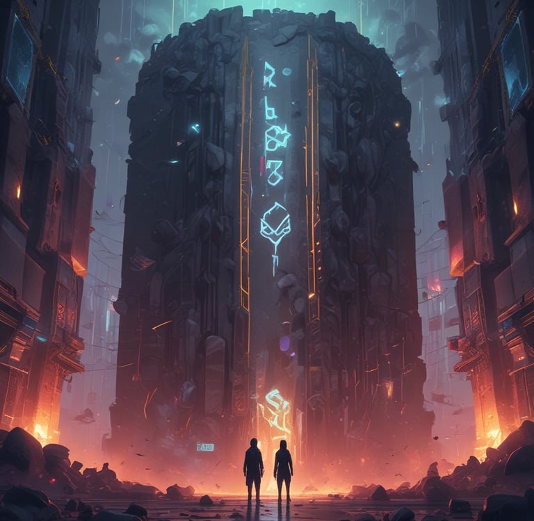 an open book with some type of text on it