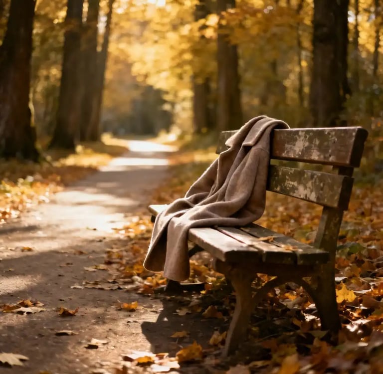 ruhiger Waldweg als Symbol für Unterstützung von Angehörigen bei Demenz