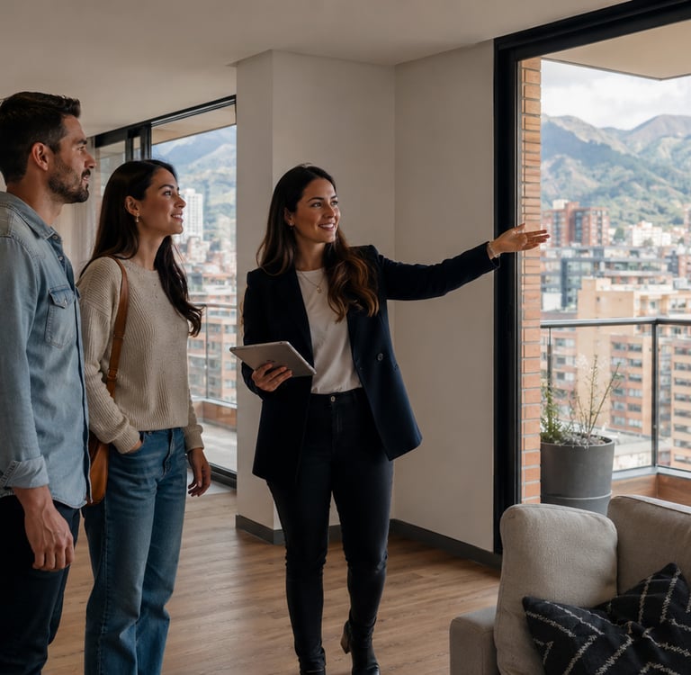 Visita a apartamento en arriendo en Bogotá
