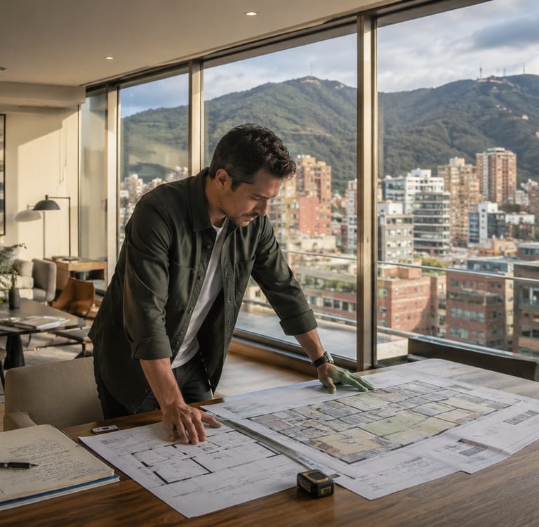 Análisis del metro cuadrado en un apartamento de Bogotá