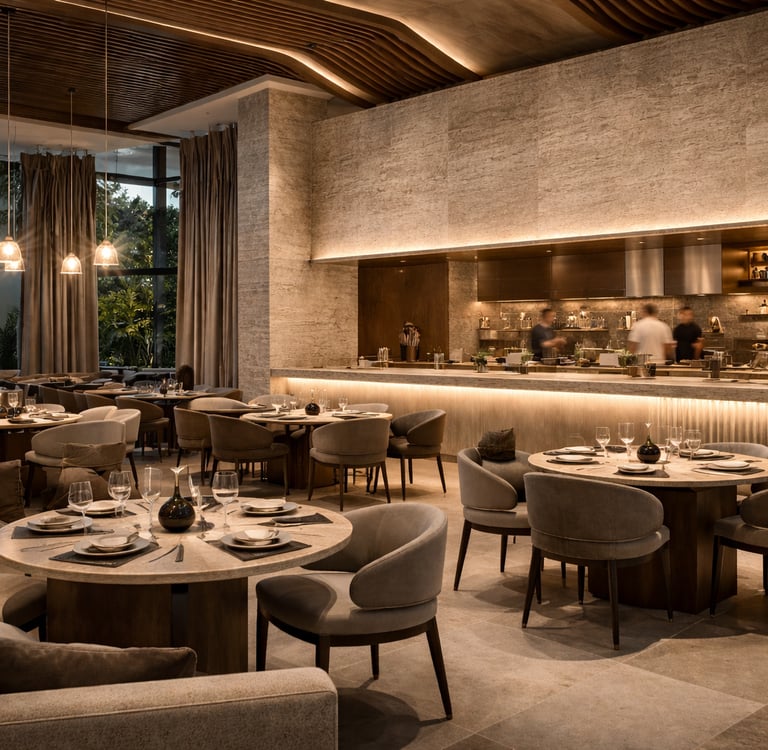 layout de restaurante | Studio Ambito