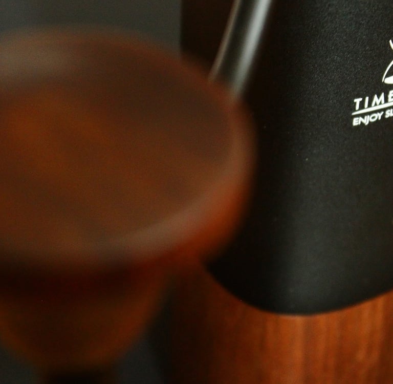 Timemore hand coffee grinder for fresh ground coffee beans and manual brewing accessories