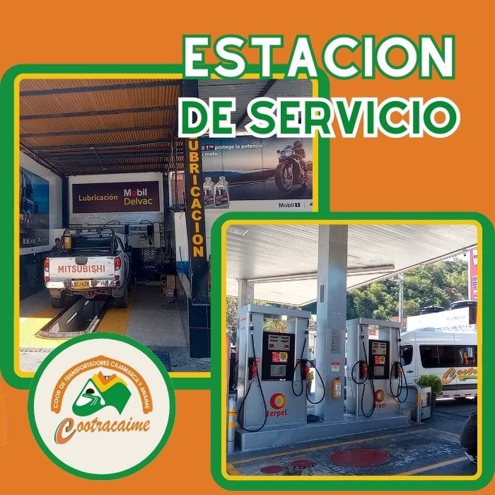 Estación de servicio Cootracaime Cajamarca