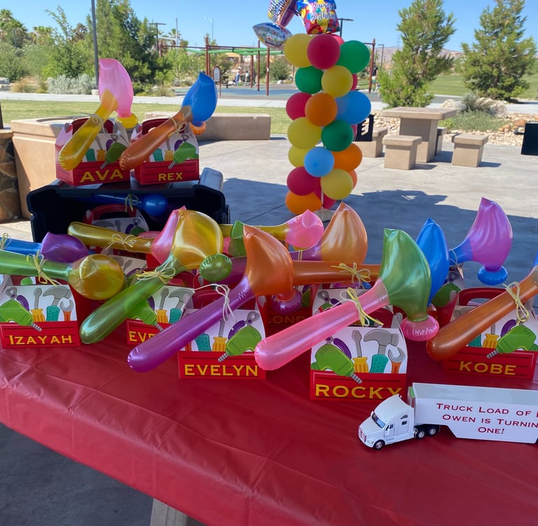 Tool Box Birthday Party Favors