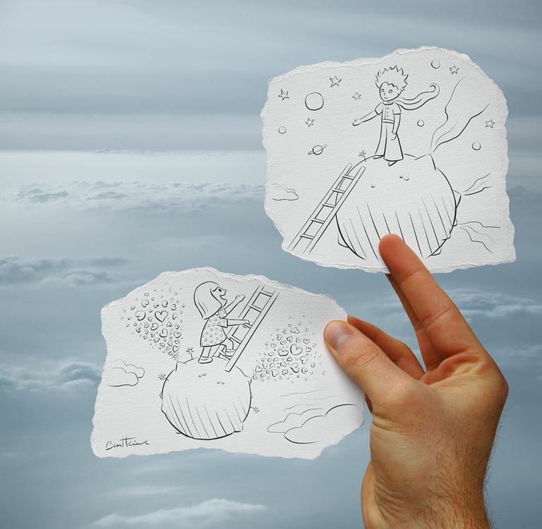Ben Heine Visual Art : The little prince