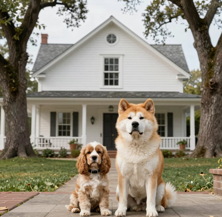 A cozy reading nook with faunavista blog open on a tablet surrounded by pet care books and a sleeping cat.