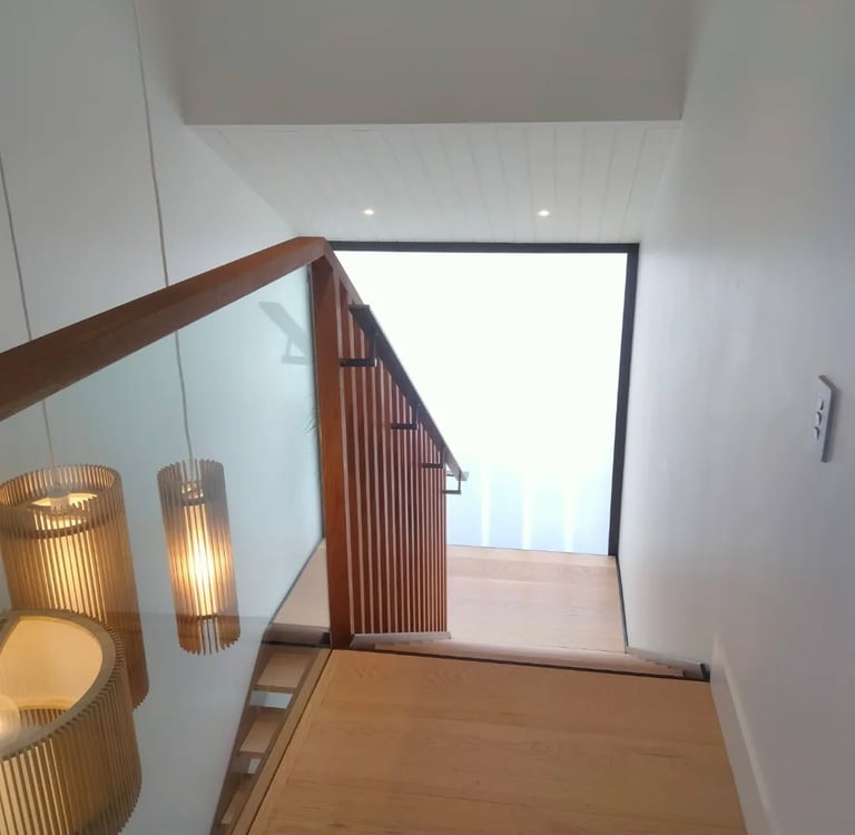 Precision Paint - interior project - stairwell