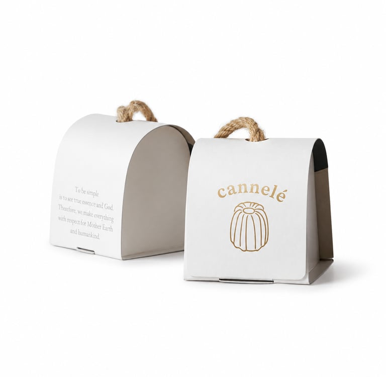Cajas para Canelés Personalizadas
