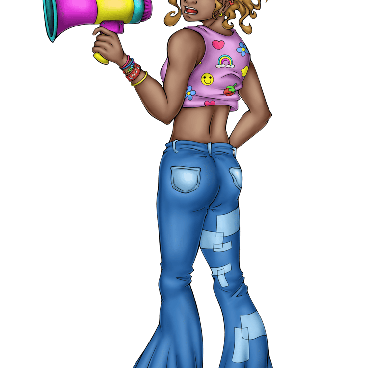 Erika Daishima - Personnage de "The Arsenic Club" - Ari Flandroit ©