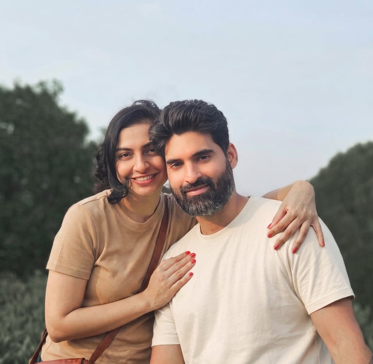 Mita Menezes & Rohan Fernandes, founders of Turtle Balance & relationship experts
