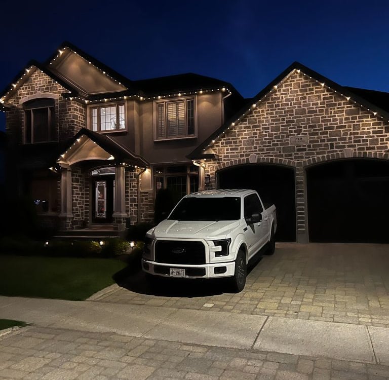 Front yard MyLites LEDs