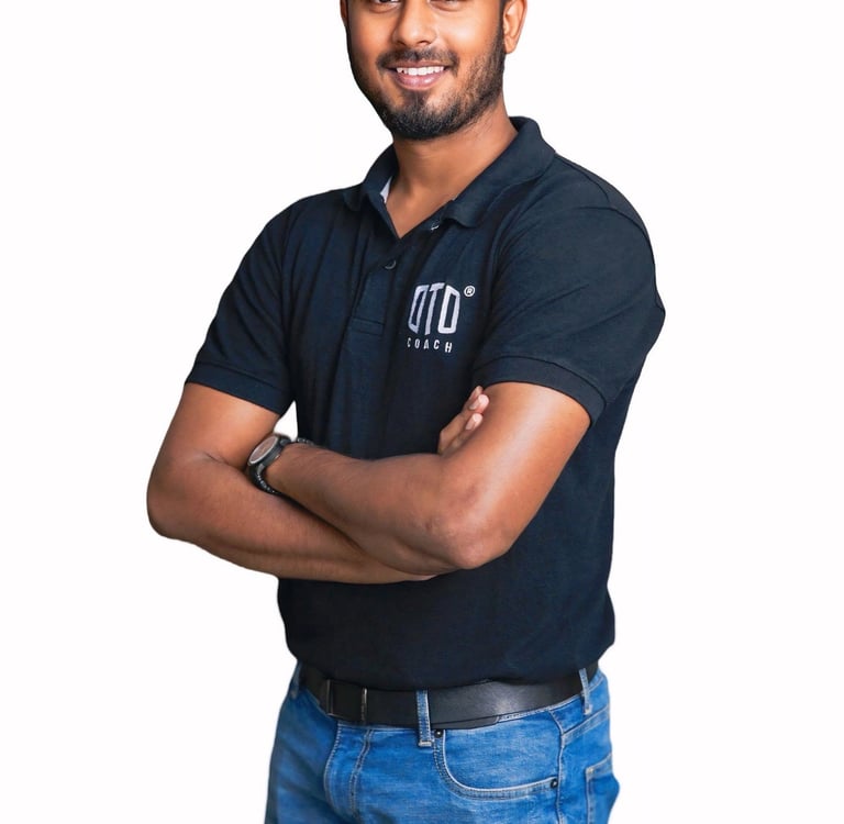 Ashwin Mahalingam personal trainer in Chennai