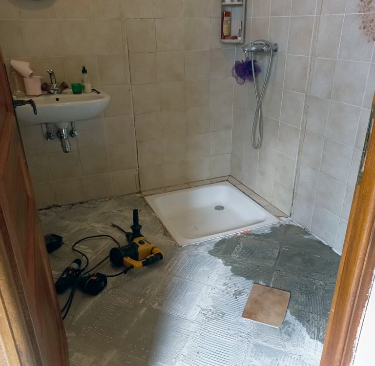 Rénovation d'une salle de bain