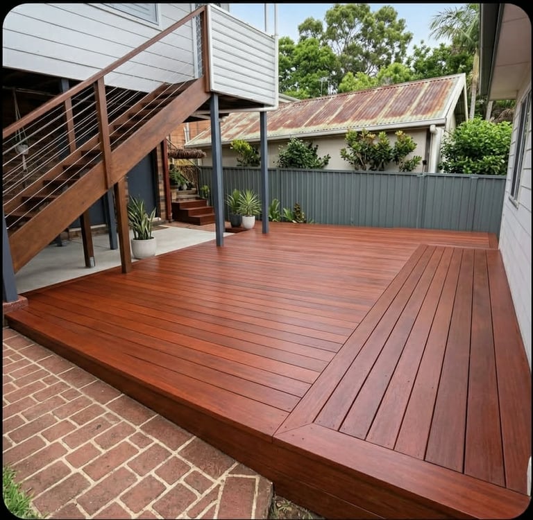 Hurstville Composite Deck Build