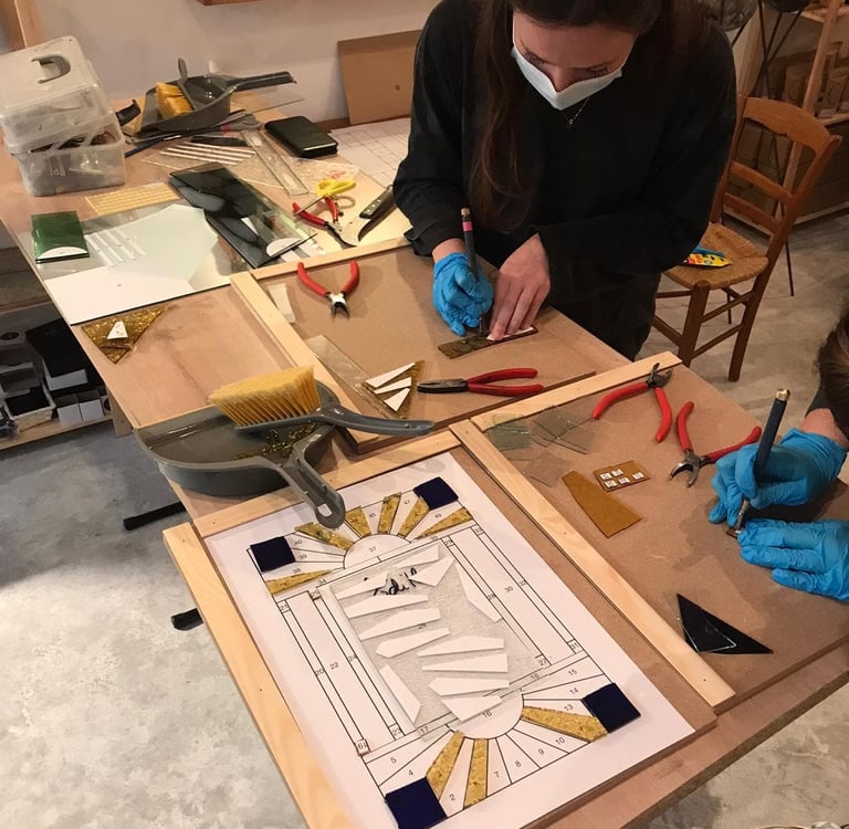 Exemple d'un atelier créatif à Paris - Ile de France