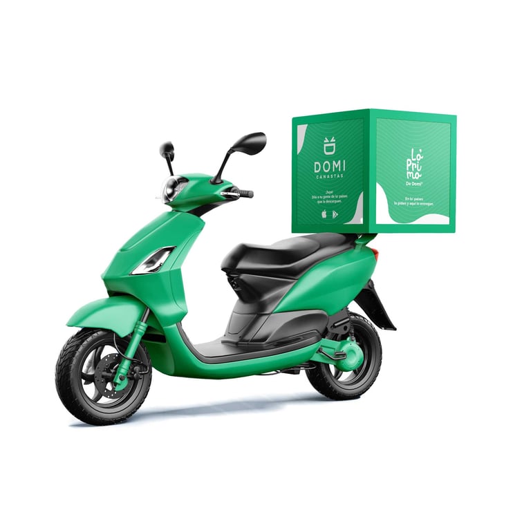 delivery app design moto