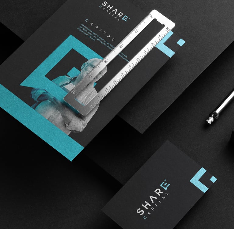 a business card with a photo of a statue of liberty