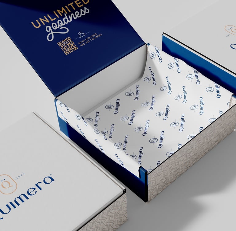 a box of unlineded paper towels in a box branded