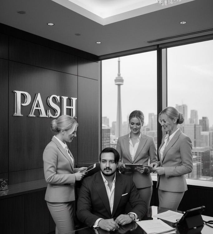 Pasha Rana CEO PASH CLUB LLC Toronto Office