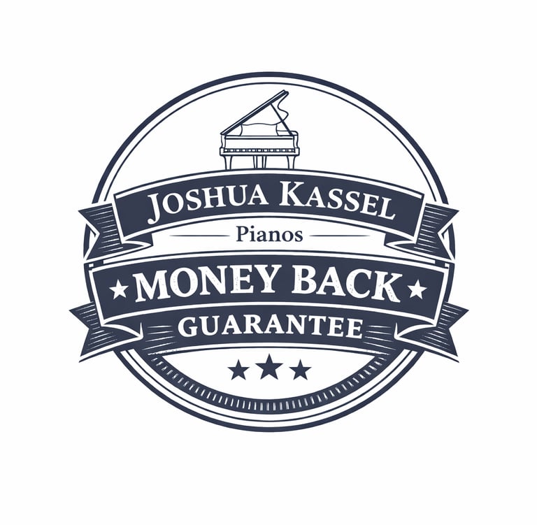 Joshua Kassel Pianos Money Back Guarantee