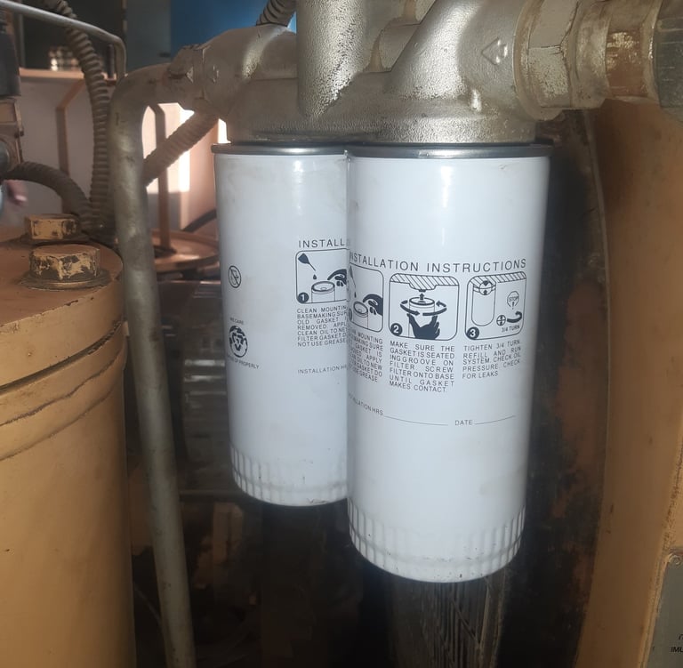 Air Compressor Parts and Oil Filter