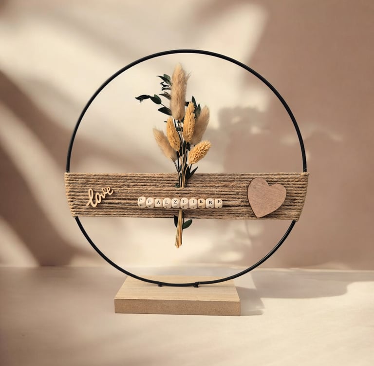 Dekoring Pfalzliebe mit Trockenblumen