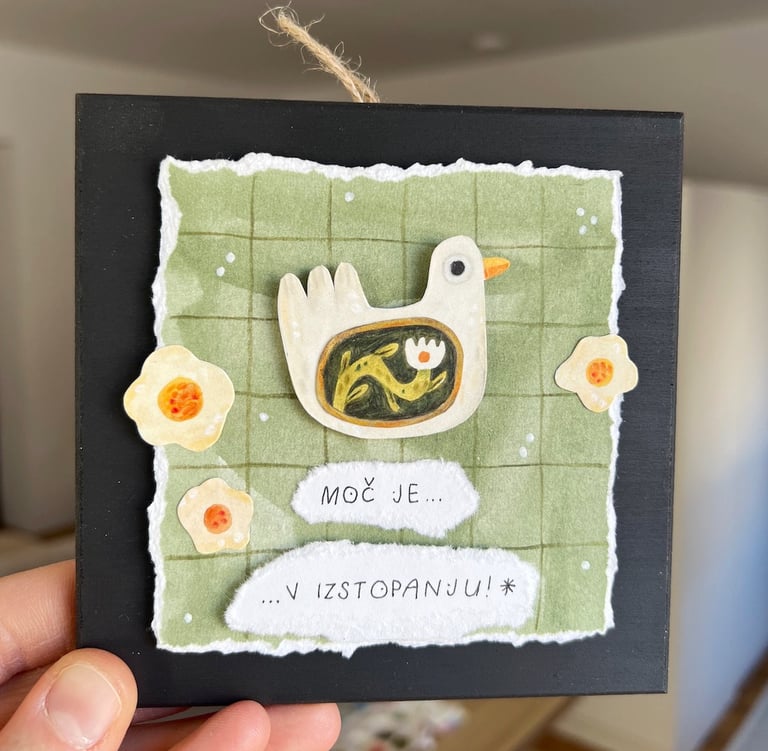 original paper collage illustration