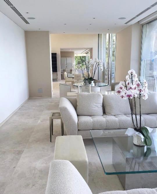 Travertine for living room light grey Italian natural stone