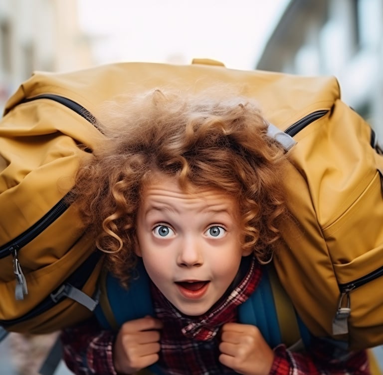 L'ostéopathie somato-émotionnelle et la métaphore du sac à dos