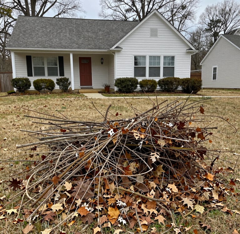 Yard debris removal Cherokee County Georgia