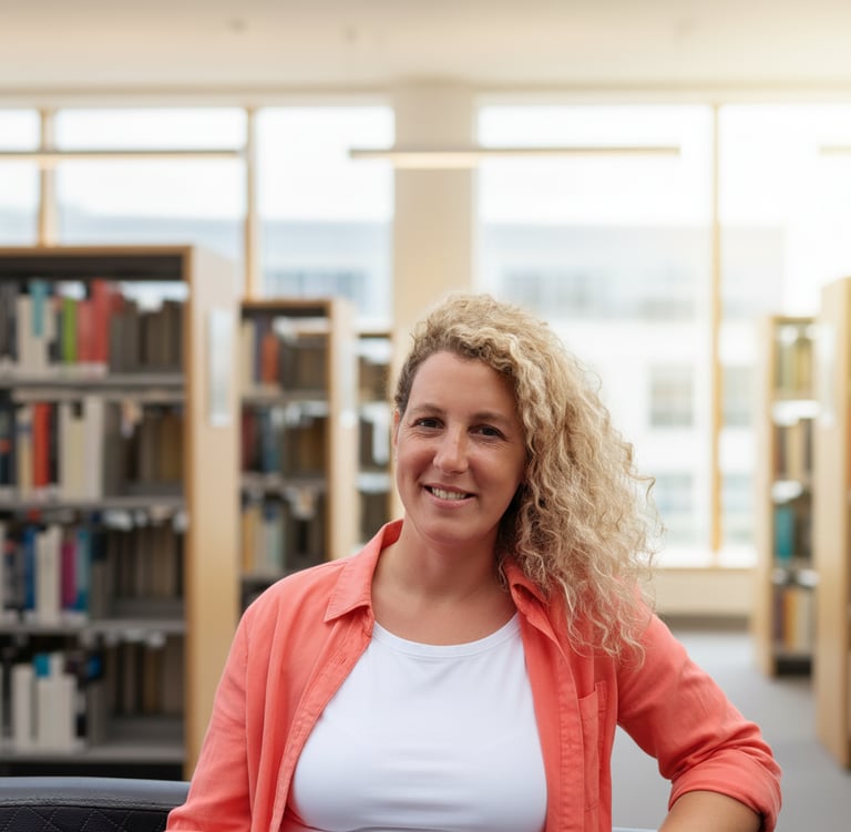 Portrait professionnel de Yoyo Chirkes, professeure d’espagnol et tutrice scolaire à Genève