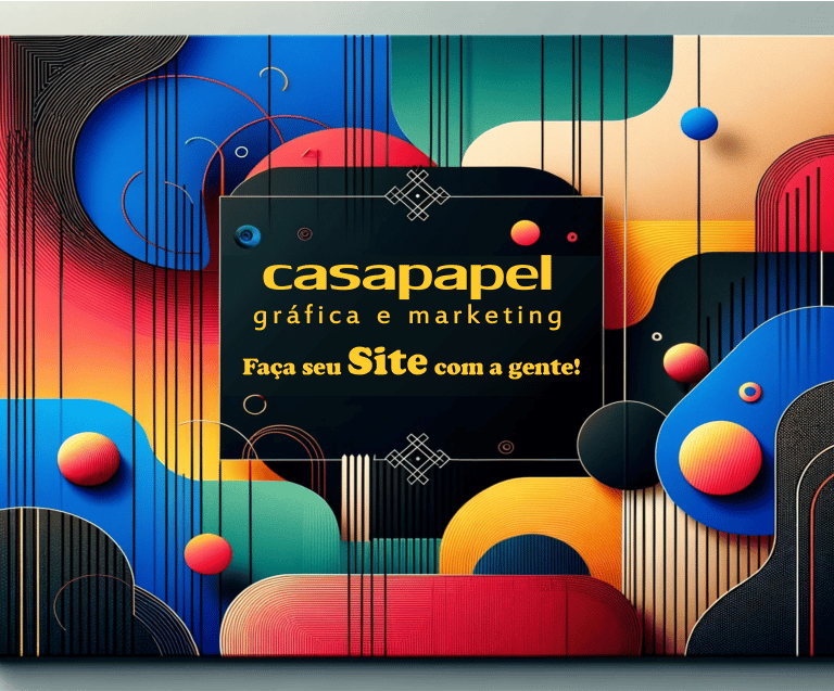  a book cover with a colorful abstract design written on it make your website with us!