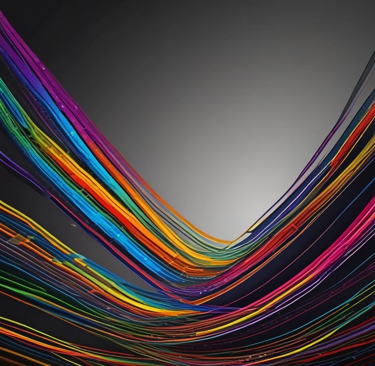 blue and white smoke illustration