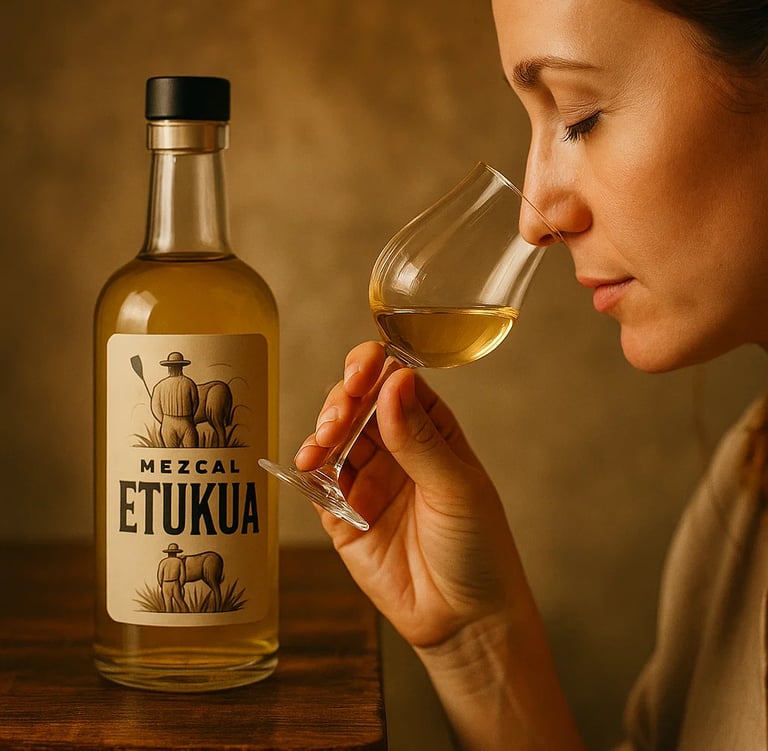 aromas que se relacionan con el mezcal