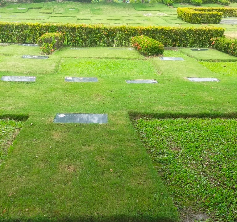 single burial San Diego Hills unit sederhana indah dan terkenang