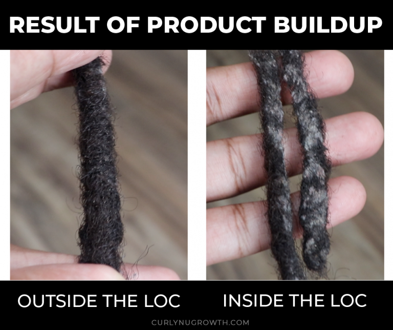 dreadlock product build up