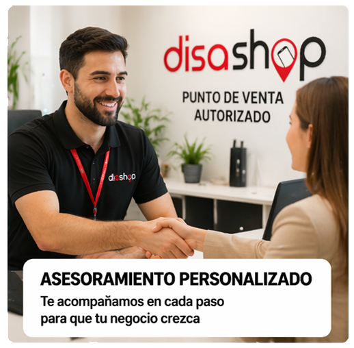 asesoramiento personalizado negocios Disashop España gestor punto de venta ayuda profesional tiendas