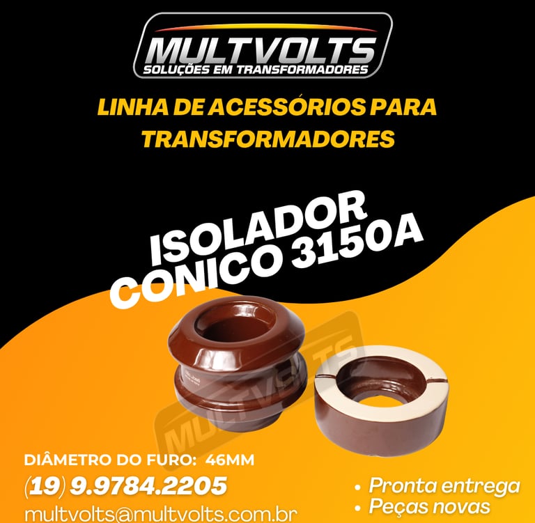 Isolador Conico 3150 A.