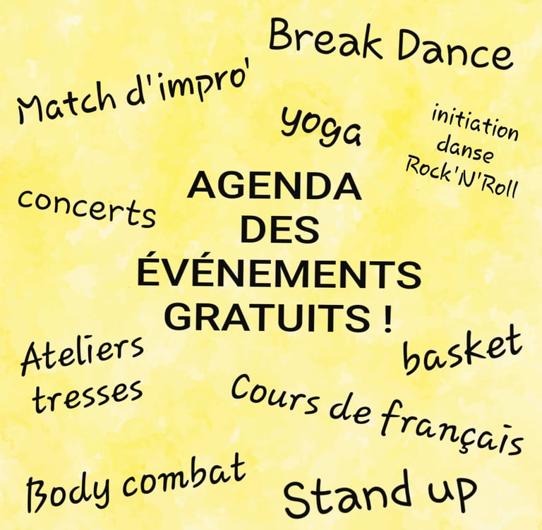 agenda des événements gratuits à Lausanne