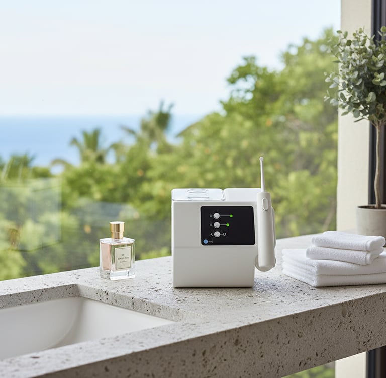 Ozone Water Flosser Aquolab hygiène-precision.com