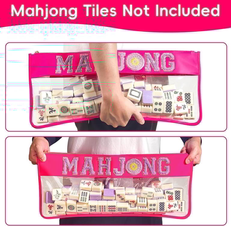 a bag to store and carry your mahjong tiles