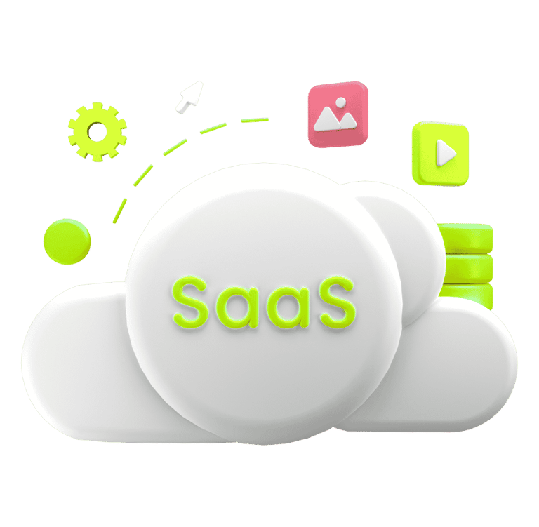 SaaS website design agency Fayetteville modern B2B SaaS product website with user dashboard preview