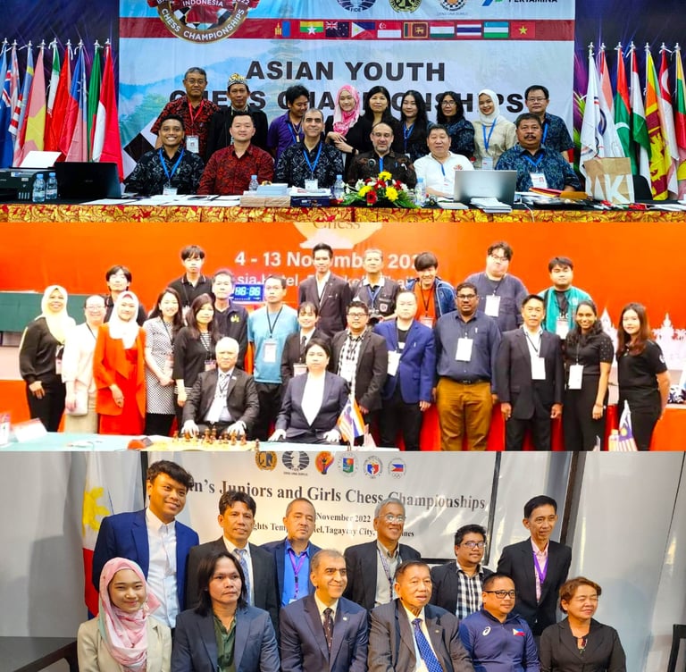 Ellie Emira and Asian Chess Federation, at Asian Youth Indonesia 2022, Eastern Asia Thailand 2022,
