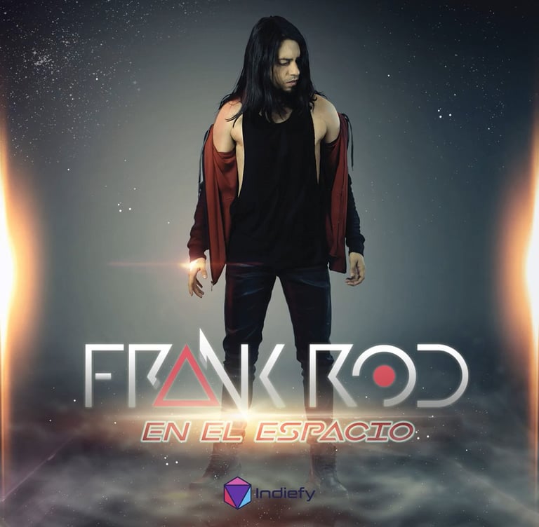 Frank Rod - Music Album - En el espacio - Portada de album - Album cover