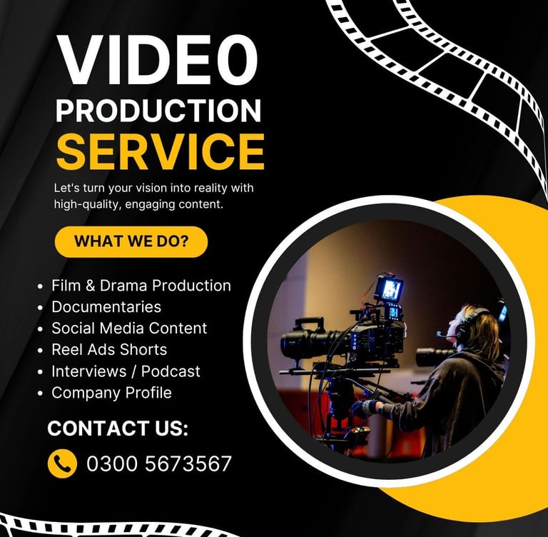 Video Production Services in Pakistan | Islamabad Production House 
