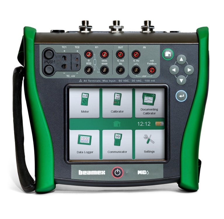 Calibrador multifunción para procesos documentador y comunicador HART, Foundation y Profibus