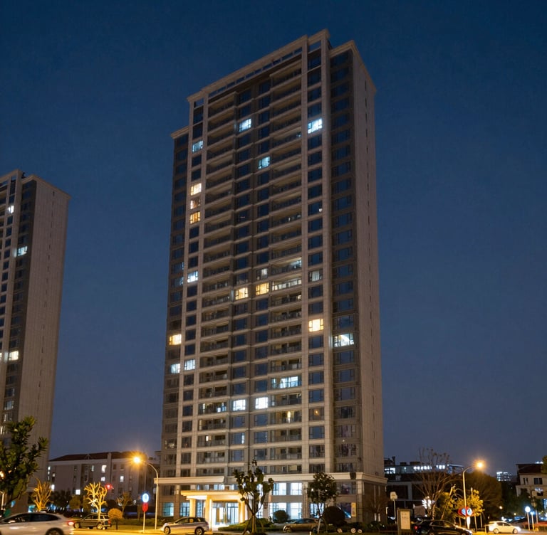 landscape photography of bungalow house