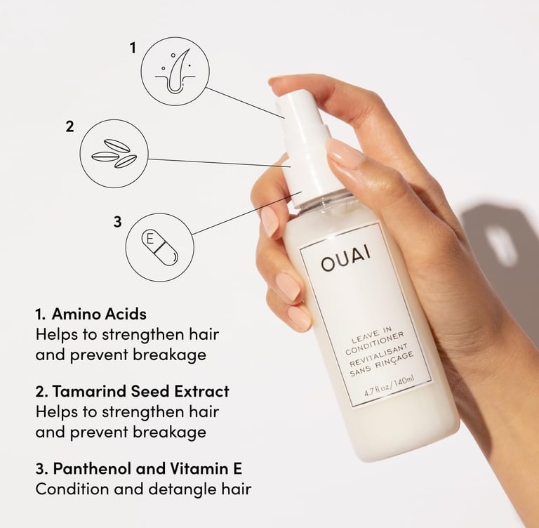 Ouai Leave-In Conditioner. 